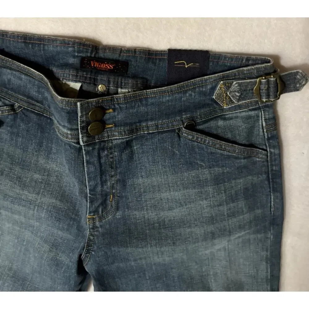 VIGOSS Women’s Modern Classic Style P3078 Pockets Sz 13/14 Low Waisted Fit Jeans